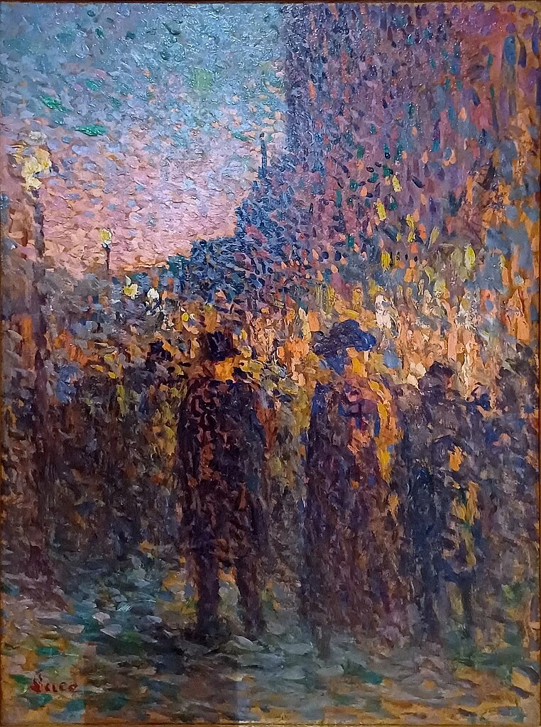 Parigi, Boulevard di notte - Museo Soumaya